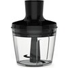 Пасатор Tefal HB641838, Handblender Optichef, 800 W, 2 in 1, 10 Speed+ turbo, Container 0.8 liters, 0.5 liters Mini Chopper, bla