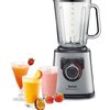 Блендер Tefal BL811D38, Mastermix Premium Blender, 1200 W, Thermo jug of impact glass, Total capacity: 2l, Speed control button,