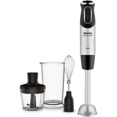 Пасатор Tefal HB656838, Handblender QuickChef, 1000 W, 3 in 1, 20 Speed+ turbo, Container 0.8 liters, 0.5 liters Mini Chopper, W