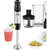 Пасатор Tefal HB656838, Handblender QuickChef, 1000 W, 3 in 1, 20 Speed+ turbo, Container 0.8 liters, 0.5 liters Mini Chopper, W