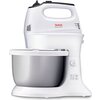 Миксер Tefal HT312138, Quick mix Hand Mixer with bowl, 300 W, 5 Speeds + turbo, 2 Beaters, 2 Dough hooks, automatic rotating bow