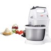 Миксер Tefal HT312138, Quick mix Hand Mixer with bowl, 300 W, 5 Speeds + turbo, 2 Beaters, 2 Dough hooks, automatic rotating bow