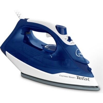 Ютия Tefal FV2838E0, Express Steam, dark blue&white, 2400W, 40g/min, shot 180g/min, AD, water tank 270 ml, Ceramic soleplate