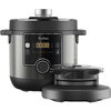 Мултикукър Tefal CY778830 Turbo Cuisine N'Fry 7,6L (Crispy Lid Included), 1200W, Epc, Automatic Prg (10+5Air Frying), Easy Steam