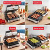 Барбекю Tefal GC774D30 Optigrill 4In1 Inox, (Grill, Bbq, Oven, Complete Meal), 600Cm2 Cooking Surface, Automatic Cooking Sensor,