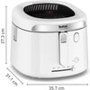 Фритюрник Tefal FF2541E0 Fry Deep Fryer Filtra Vision Wh