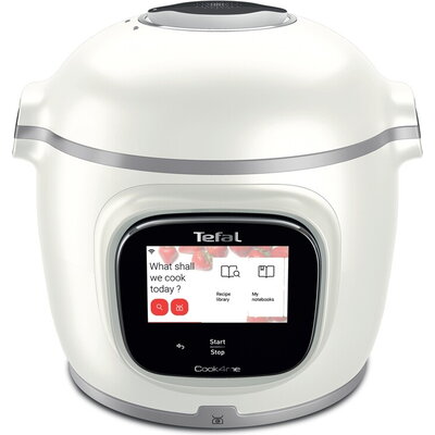 Мултикукър Tefal CY9441F2 Cook4me Connect Touch PRO, white (only RO/BG), integrated scale, wifi connection, 250 recipes embeded,