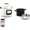 Мултикукър Tefal CY9441F2 Cook4me Connect Touch PRO, white (only RO/BG), integrated scale, wifi connection, 250 recipes embeded,