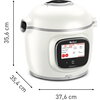 Мултикукър Tefal CY9441F2 Cook4me Connect Touch PRO, white (only RO/BG), integrated scale, wifi connection, 250 recipes embeded,