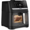 Уред за здравословно готвене Tefal EY8468E0 Easy Fry Silence XXL VISION, black, 7L (2kg, 8 portions), 1800W, dual zones, detacha