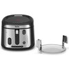 Фритюрник Tefal FF2588E0 Filtra Vision+, black, 1.2Kg / 2.1L, 1900W, timer, fix bowl, washable (lid, basket), adj. thermostat, o