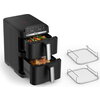Уред за здравословно готвене Tefal EY7568E0 Crispy Stack Af Genius+Acc Blk