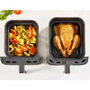 Уред за здравословно готвене Tefal EY7568E0 Crispy Stack Af Genius+Acc Blk