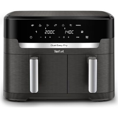 Уред за здравословно готвене Tefal EY942HE0 Xxl Dual Easy Fry Coal Eu