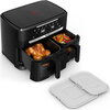 Уред за здравословно готвене Tefal EY9478E0 Xxl Dual Easy Fry Ir Blk Eu