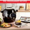 Мултикукър Tefal CY855830 Cook4me Connect + 150 BG recipes, 6L, black