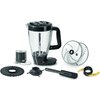 Кухненски робот Tefal DO821838, Double Force black, powelix life blades, 1000W, 3L bowl, 2L blender, kneader, chopper, 2 revers.