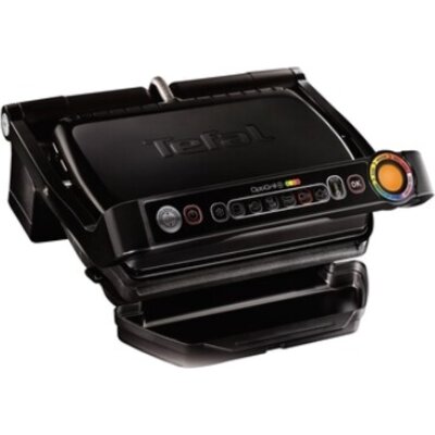 Барбекю Tefal GC712834, Optigrill+ Black, 600cm2 cooking surface, automatic cooking sensor, 6 automatic programs, 4 adjustable t