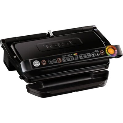 Барбекю Tefal GC722834, Optigrill+ XL Black, 800cm2 cooking surface, automatic cooking sensor, 9 automatic programs, 4 adjustabl