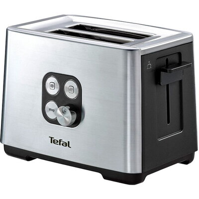 Тостер Tefal TT420D30, Ultra mini, Toaster, 700W, 2 Hole, 6 Stage thermostat, Stainless steel