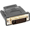 Адаптер Lanberg adapter HDMI (f) -> DVI-D (m ) (24+1) single link