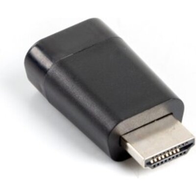 Адаптер Lanberg adapter HDMI-A (m) -> VGA (f), black