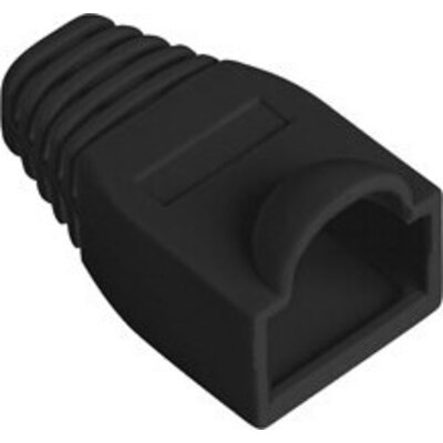 Термосвиваема кабелна връзка Lanberg Strain Relief, RJ-45 (Boot Cap), Black, 100-pack