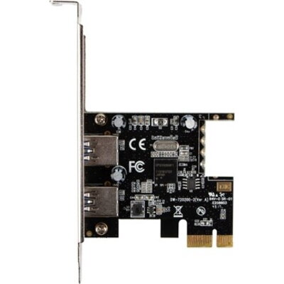 Мрежова карта Lanberg extension card PCI-express -> 2 x USB 3.1 gen 1 + low profile bracket
