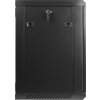 Комуникационен шкаф Lanberg rack cabinet 19'' wall-mount 12U / 600x450 for self-assembly (flat pack), black