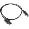 Кабел Lanberg USB-C(M) -> USB-A(M) 2.0 cable 1m QC, black BOX