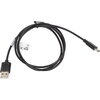 Кабел Lanberg USB-C(M) ->  USB-A (M) 2.0 cable 1m, black