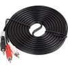 Кабел Lanberg mini jack 3.5mm (M) 3 pin -> 2X RCA (chinch) (M) cable 5m, 50-pack