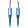 Кабел Lanberg mini jack 3.5mm M/M 3 pin cable 2m, blue premium