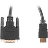 Кабел Lanberg HDMI (M) -> DVI-D (M) (24+1) cable 3m, dual link, with gold-plated 4K connectors, black