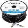 Кабел Lanberg HDMI M/M v2.0 cable 20m optical black aoc