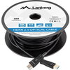Кабел Lanberg HDMI M/M v2.1 cable 10m optical black aoc