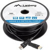 Кабел Lanberg HDMI M/M v2.1 cable 50m optical black aoc