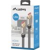 Кабел Lanberg HDMI M/M V2.1 1.8m 8K 60Hz, black