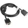 Кабел Lanberg VGA M/M cable 3m dual-shielded, 2x ferrite, black