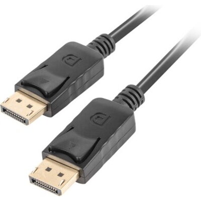 Кабел Lanberg display port M/M cable 1m 4K ,black