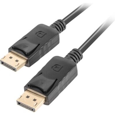 Кабел Lanberg display port M/M cable 3m 4K, black