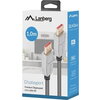 Кабел Lanberg display port cable M/M 20pin V1.4 8K 60Hz 1m, black