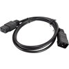 Кабел Lanberg EXTESION CABLE IEC 320 C19 / C20 1.8m VDE, black