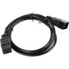 Кабел Lanberg EXTESION CABLE IEC 320 C19 / C20 1.8m VDE, black