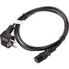 Кабел Lanberg CEE 7/7 -> IEC 320 C13 power cord 1.8m, black