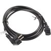 Кабел Lanberg CEE 7/7 -> IEC 320 C13 power cord 3m VDE, black