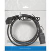 Кабел Lanberg CEE 7/7 -> IEC 320 C19 power cord 16A 1.8m VDE, black