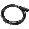 Кабел Lanberg extension power supply cable IEC 320 C13 -> C14 3m VDE, black
