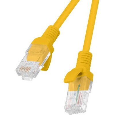 Кабел Lanberg patch cord CAT.5E 2m, orange