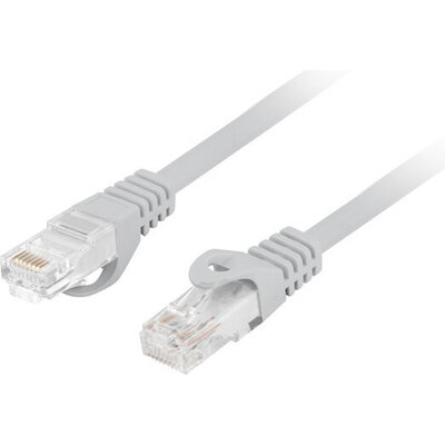 Кабел Lanberg patchcord CAT.6 utp lszh cu 1.5m grey fluke passed